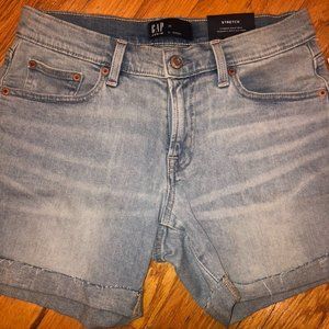 Gap Mid Rise 5" Denim Shorts Size 2/26 *NWT*